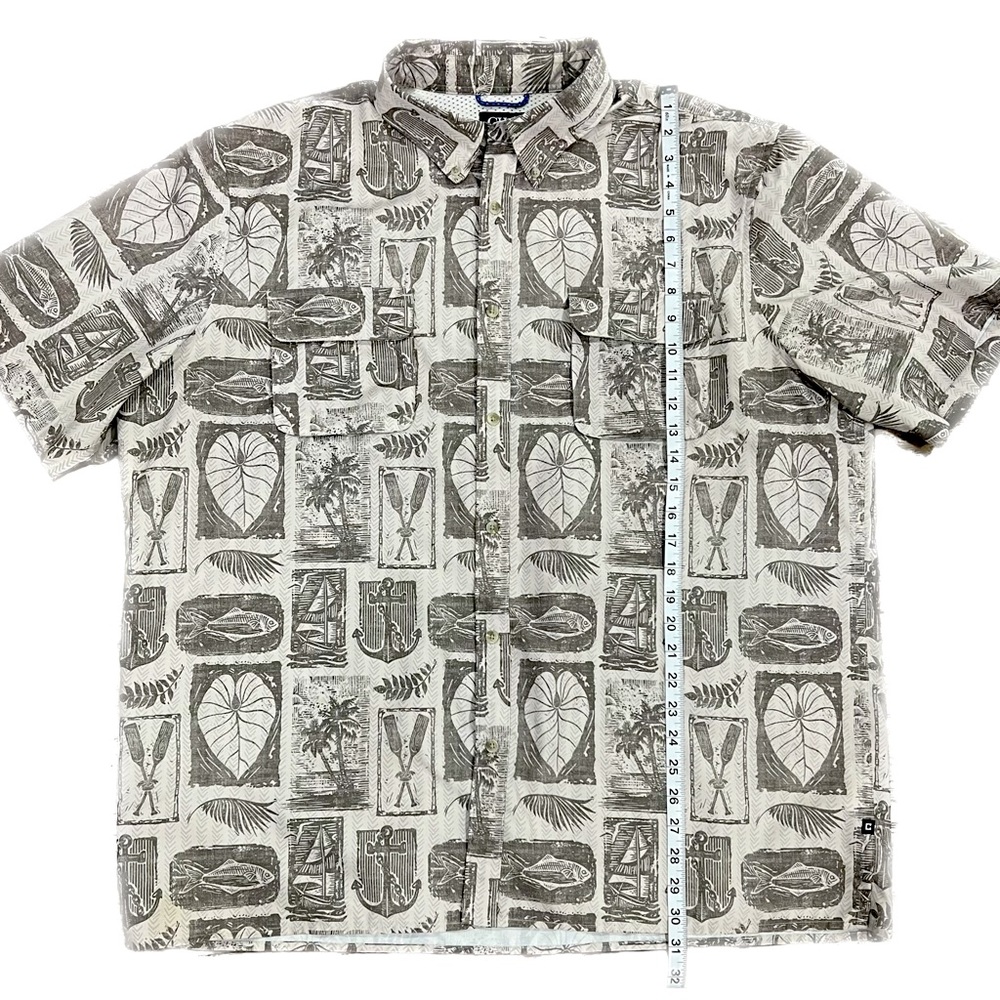 Chaps Hawaiian Style Short Sleeve Shirt